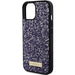 Кейс Guess Rhinestone Metal Logo за iPhone 15 розов