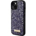 Кейс Guess Rhinestone Metal Logo за iPhone 15 розов