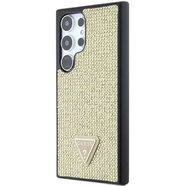 Кейс Guess Rhinestone Triangle за Samsung Galaxy S24