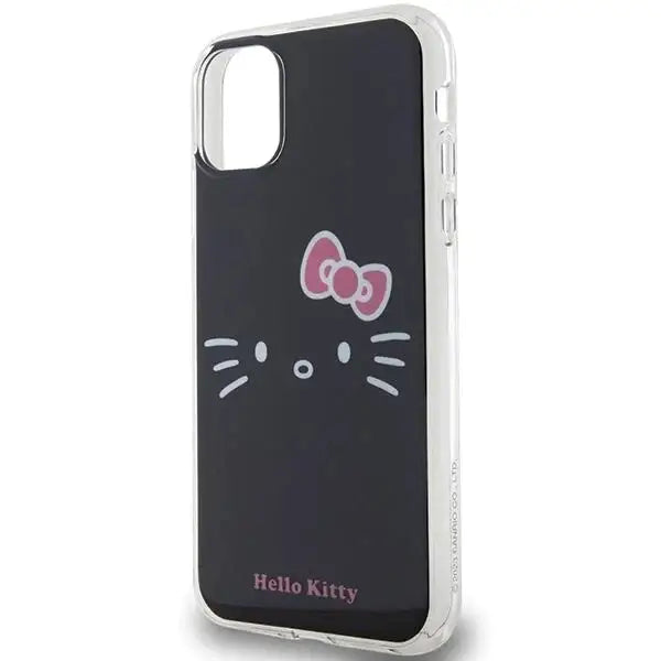 Кейс Hello Kitty IML Face за iPhone 11 / Xr черен