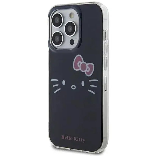 Кейс Hello Kitty IML Face за iPhone 13 Pro / черен