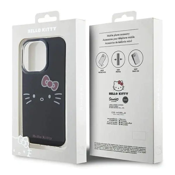 Кейс Hello Kitty IML Face за iPhone 13 Pro Max черен