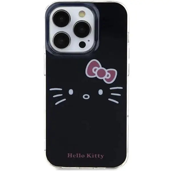 Кейс Hello Kitty IML Face за iPhone 13 Pro Max черен