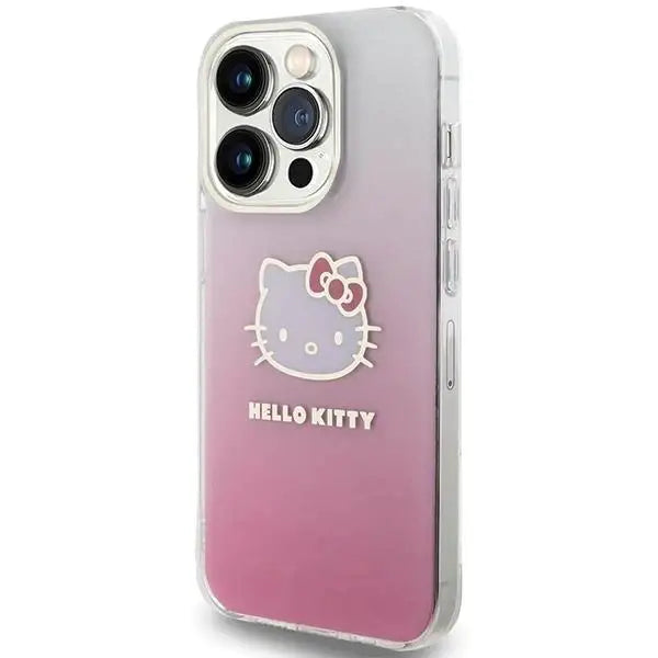 Кейс Hello Kitty IML Gradient Electrop Head за iPhone