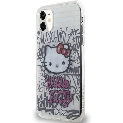 Кейс Hello Kitty IML On Bricks Graffiti за iPhone 11