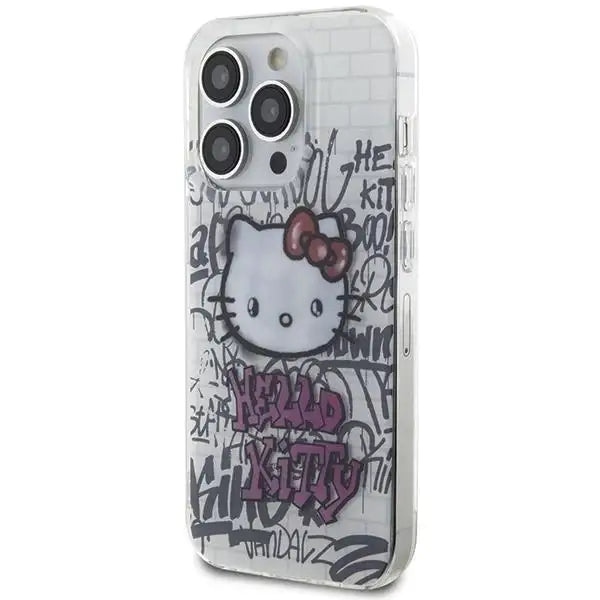 Кейс Hello Kitty IML On Bricks Graffiti за iPhone 13