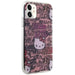 Кейс Hello Kitty IML Tags Graffiti за iPhone 11 / Xr розов