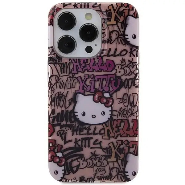 Кейс Hello Kitty IML Tags Graffiti за iPhone 13 Pro