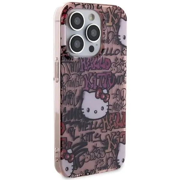 Кейс Hello Kitty IML Tags Graffiti за iPhone 13 Pro
