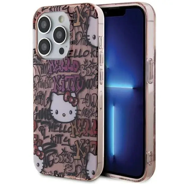 Кейс Hello Kitty IML Tags Graffiti за iPhone 15 Pro