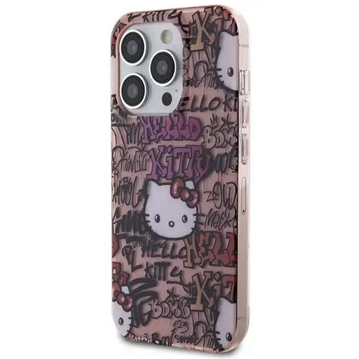 Кейс Hello Kitty IML Tags Graffiti за iPhone 15 Pro