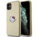 Кейс Hello Kitty Leather Head MagSafe за iPhone 11