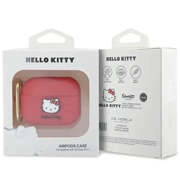Кейс Hello Kitty Silicone 3D Head за AirPods Pro 2