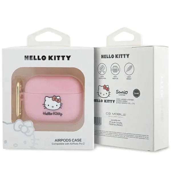 Кейс Hello Kitty Silicone 3D Head за AirPods Pro 2