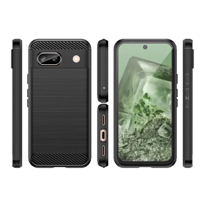 Кейс HQWear Carbon Case за Google Pixel 8A черен