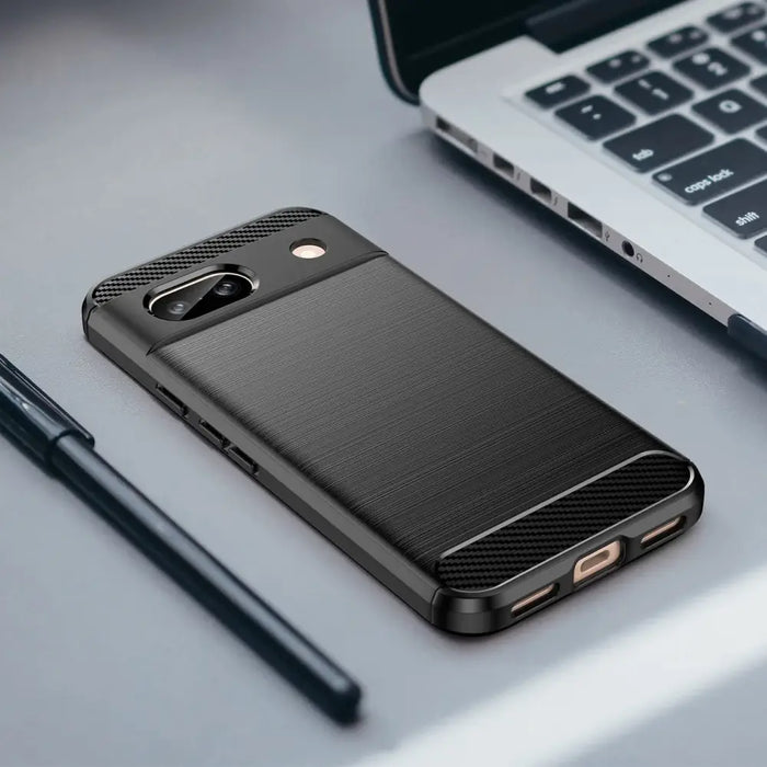 Кейс HQWear Carbon Case за Google Pixel 8A черен