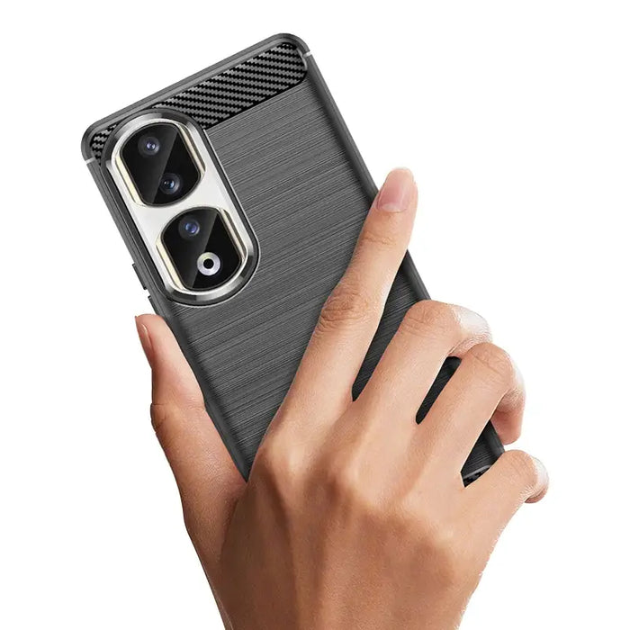 Кейс HQWear Carbon Case за Honor 90 Pro черен