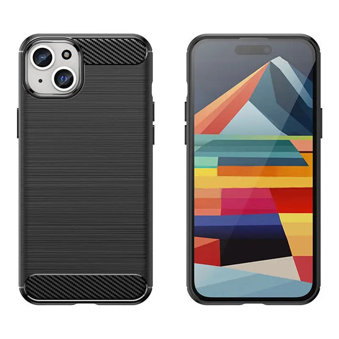 Кейс HQWear Carbon Case за iPhone 15 Plus черен