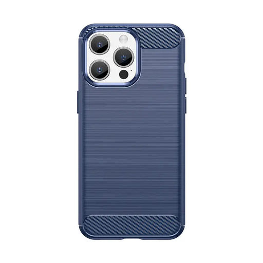 Кейс HQWear Carbon Case за iPhone 15 Pro Max син