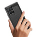 Кейс HQWear Carbon Case за Motorola Edge 40 Pro черен