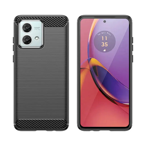 Кейс HQWear Carbon Case за Motorola Moto G84 черен