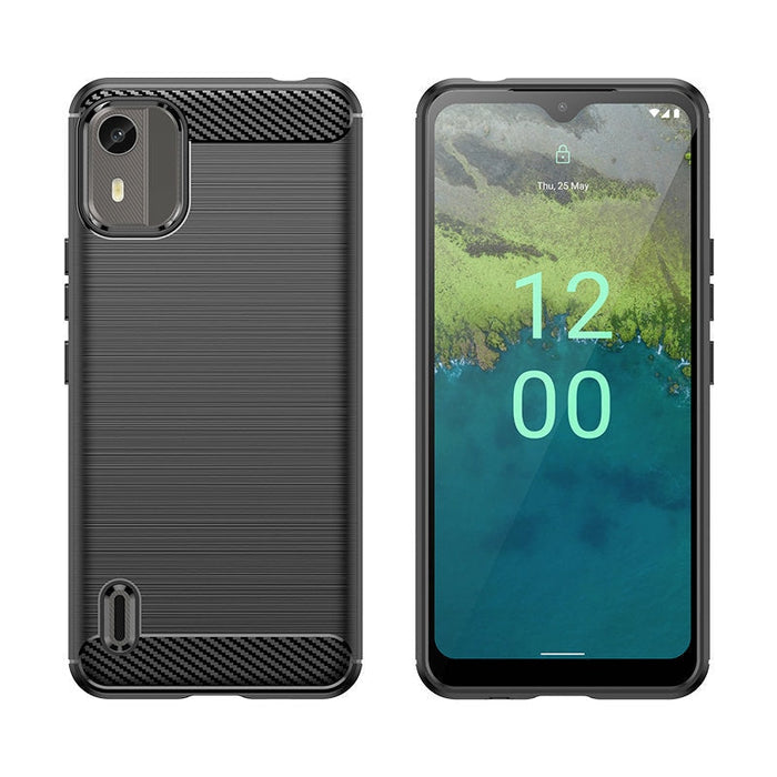 Кейс HQWear Carbon Case за Nokia C12/Nokia C12 Pro/Nokia C12