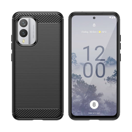 Кейс HQWear Carbon Case за Nokia X30 черен