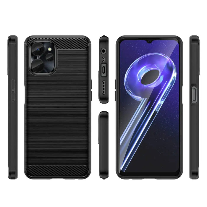 Кейс HQWear Carbon Case за Realme 10 5G / 9i черен