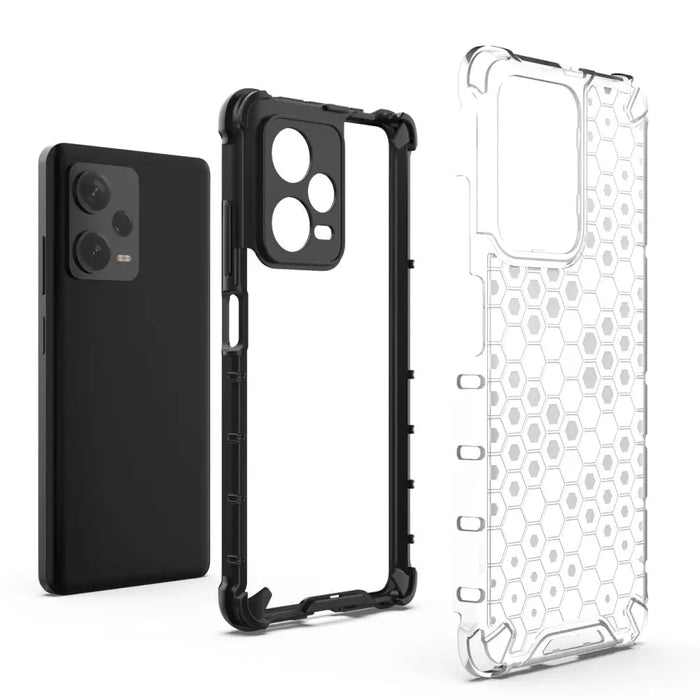 Кейс HQWear Honeycomb за Xiaomi Redmi Note 12 Pro + син