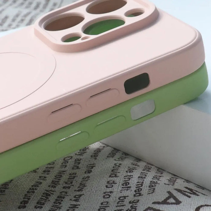 Кейс HQWear Silicone Case MagSafe за iPhone 13 Pro светлосин