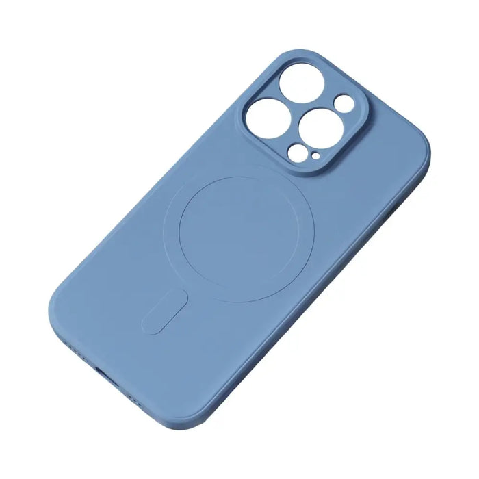 Кейс HQWear Silicone Case MagSafe за iPhone 13 Pro тъмносин