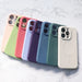 Кейс HQWear Silicone Case MagSafe за iPhone 13 светлосин