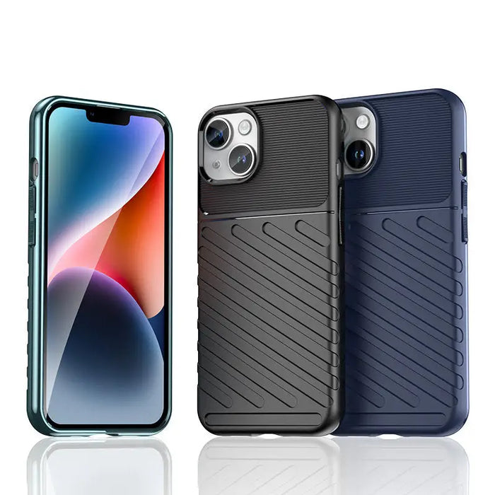 Кейс HQWear Thunder Case за iPhone 15 Plus черен