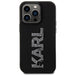 Кейс Karl Lagerfeld 3D Rubber Glitter Logo за iPhone 15 Pro