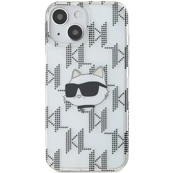 Кейс Karl Lagerfeld IML Choupette Head & Monogram