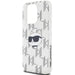 Кейс Karl Lagerfeld IML Choupette Head & Monogram
