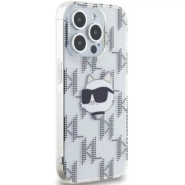 Кейс Karl Lagerfeld IML Choupette Head & Monogram