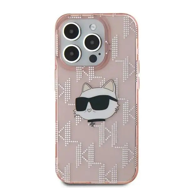 Кейс Karl Lagerfeld IML Choupette Head & Monogram
