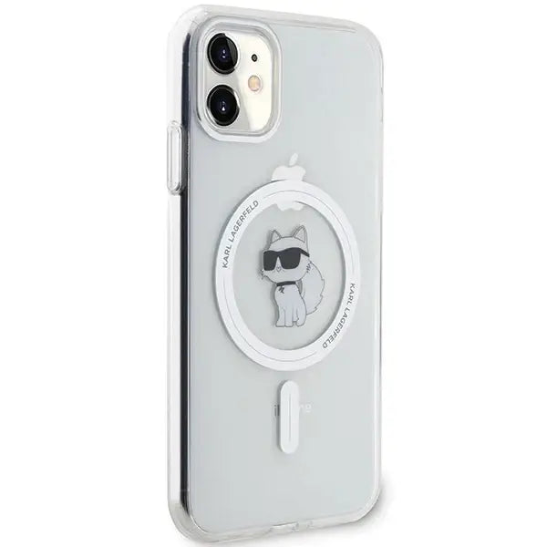 Кейс Karl Lagerfeld IML Choupette MagSafe за iPhone