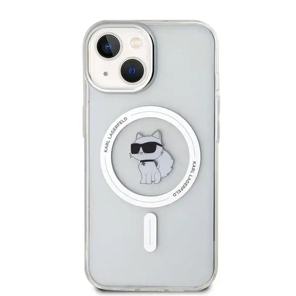 Кейс Karl Lagerfeld IML Choupette MagSafe за iPhone