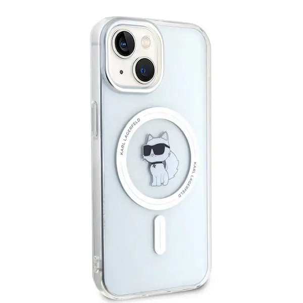 Кейс Karl Lagerfeld IML Choupette MagSafe за iPhone