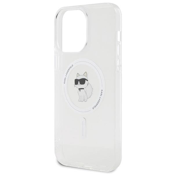 Кейс Karl Lagerfeld IML Choupette MagSafe за iPhone 15 Pro