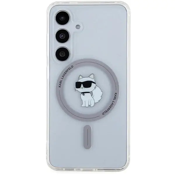 Кейс Karl Lagerfeld IML Choupette MagSafe за Samsung