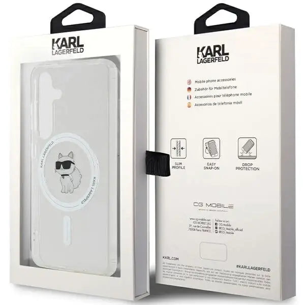 Кейс Karl Lagerfeld IML Choupette MagSafe за Samsung