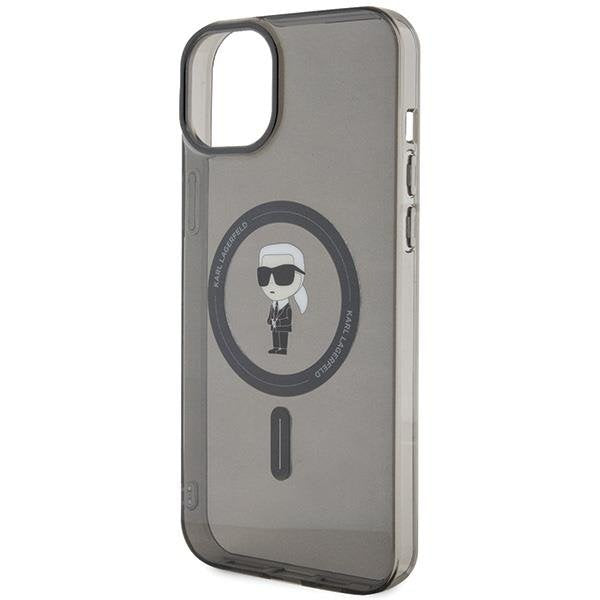 Кейс Karl Lagerfeld IML Ikonik MagSafe за iPhone 15 Plus
