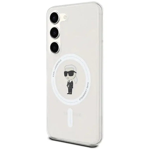 Кейс Karl Lagerfeld IML Ikonik MagSafe за Samsung