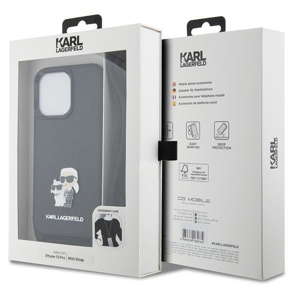 Кейс Karl Lagerfeld KLHCP13LSAKCPSK за iPhone 13 Pro / 13