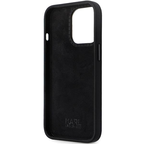 Кейс Karl Lagerfeld KLHCP14LSMHCNPK за iPhone 14 Pro черен