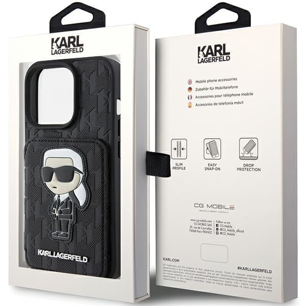 Кейс Karl Lagerfeld KLHCP15LSAKKNSCK за iPhone 15 Pro 6.1