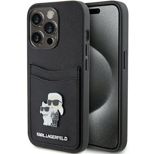 Кейс Karl Lagerfeld KLHCP15LSAPKCNPK за iPhone 15 Pro 6.1